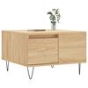 vidaXL Coffee Table Sonoma Oak 55x55x36.5 cm Engineered Wood