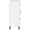 vidaXL Sideboard White 69.5x34x90 cm Engineered Wood