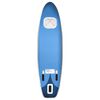 vidaXL Inflatable Stand Up Paddle Board Set Sea Blue 300x76x10 cm