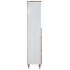 vidaXL Bathroom Cabinet 38x33.5x160 cm Solid Wood Mango