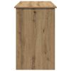 vidaXL Desk Artisan Oak 102x50x75 cm Engineered Wood