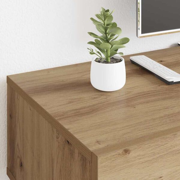 vidaXL TV Cabinet Artisan oak 150 x 36 x 30 cm Engineered wood