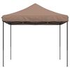 vidaXL Party Tent Folding Brown 292 x 292 x 315 cm Oxford Fabric