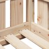 vidaXL Kids' House Bed Frame without Mattress 80x160 cm Solid Wood Pine