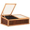 vidaXL Greenhouse 120x80x45 cm Solid Pinewood and Willow