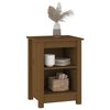 vidaXL Bedside Cabinets 2 pcs Honey Brown 40x35x55 cm Solid Wood Pine