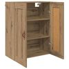 vidaXL Wall Mounted Cabinet Artisan Oak 69.5 x 34 x 90 cm
