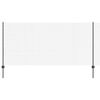 vidaXL Welded Wire Fence with Posts 10 x 1.2 m PVC-Coated Steel Grey