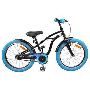 vidaXL Kids Bike 20'' for 6-11 Years Old Black