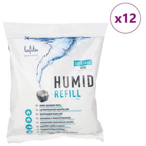 vidaXL Lafita Moisture Absorber Refills 12 pcs 450 g