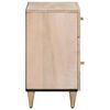 vidaXL Bedside Cabinet 50x33x60 cm Solid Wood Mango
