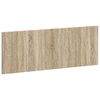 vidaXL Wall-Mounted Headboard DELFT Sonoma Oak Engineered Wood