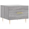 vidaXL Coffee Tables 2 pcs Grey Sonoma 50x50x40 cm Engineered Wood