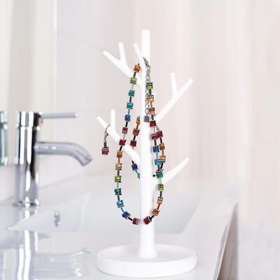 RIDDER Jewelry Tree Lena White Polyresin