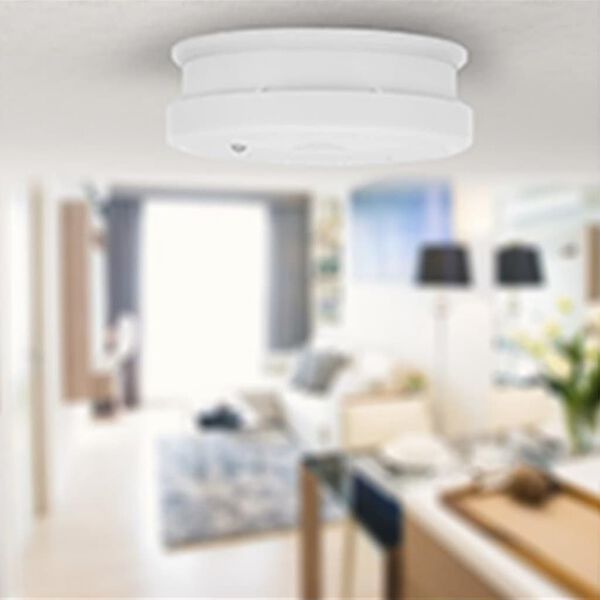 Smartwares Smoke Alarm 10x10x3.5 cm White