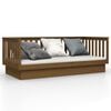 vidaXL Day Bed without Mattress Honey Brown 100x200 cm Solid Wood Pine