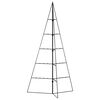 vidaXL Metal Christmas Tree for Decoration Black 100 cm