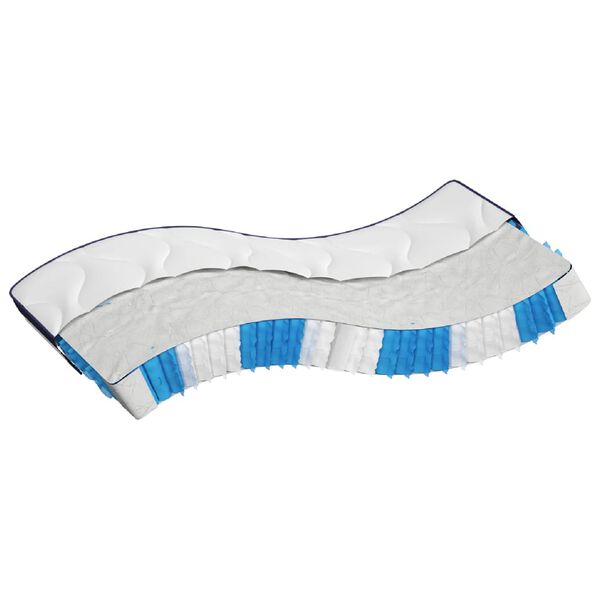 vidaXL Pocket Spring Mattress Medium Firm 140x200 cm