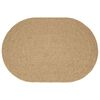 vidaXL Rug ZIZUR Brown 230 x 160 cm Polypropylene