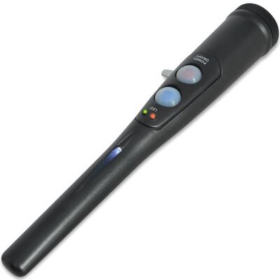 vidaXL Pinpointer Metal Detector Black
