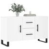 vidaXL Sideboard White 100x36x60 cm Engineered Wood