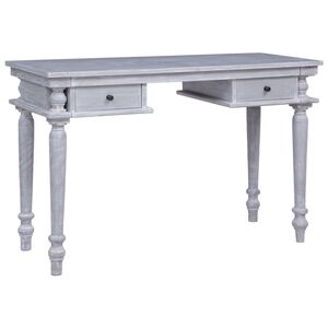 vidaXL Desk 115x50x78 cm Solid Mahogany Wood