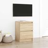 vidaXL TV Cabinet Sonoma Oak 40x35x54 cm Engineered Wood