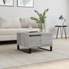 vidaXL Coffee Table Grey Sonoma 55x55x36.5 cm Engineered Wood