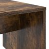 vidaXL Coffee Table Smoked Oak 90 x 45 x 35 cm Engineered Wood