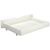 vidaXL Bed Frame without Mattress White Solid Wood Pine 140x200 cm