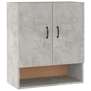 vidaXL Wall Cabinet Concrete Grey 60x31x70 cm Engineered Wood