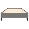 vidaXL Bed Frame without Mattress Dark Grey 90x190 cm Single Single Fabric