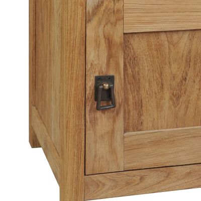 vidaXL Bedside Cabinet Solid Teak 40x30x50 cm