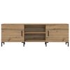vidaXL TV Cabinet Artisan Oak 150x30x50 cm Engineered Wood
