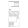 vidaXL Book Cabinet High Gloss White 67x24x161 cm Engineered Wood