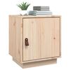 vidaXL Bedside Cabinet 40x34x45 cm Solid Wood Pine