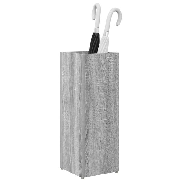 vidaXL Umbrella Stand Grey Sonoma 20 x 20 x 55.5 cm Engineered Wood