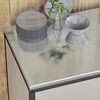 vidaXL Kitchen Storage with Shelf Silver 60 x 50 x 92 cm Steel