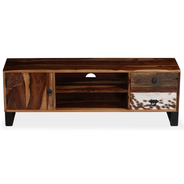 vidaXL TV Cabinet Solid Acacia Wood 120x30x40 cm