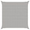 vidaXL Sunshade Sail Light Grey and White 4 x 4 m HDPE
