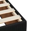 vidaXL Bed Frame without Mattress Black 80x200 cm Velvet