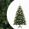 vidaXL Artificial Christmas Tree with Bauble 120 cm 150 LEDs