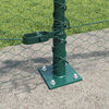vidaXL Fence Post Green 50 x 0.5 m (25 mm mesh) Steel and PVC