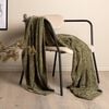 Venture Home Blanket Ally 170x130 cm Polyester Moss Green