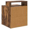 vidaXL Cat House Smoked Oak 42.5 x 40 x 53.5 cm Engineered Wood
