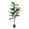 Emerald Artificial Ficus Lyrata 120 cm