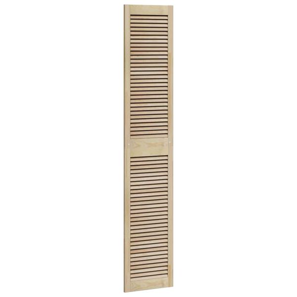 vidaXL Cabinet Door Natural 201 x 2.1 x 39.5 cm Solid Pine Wood