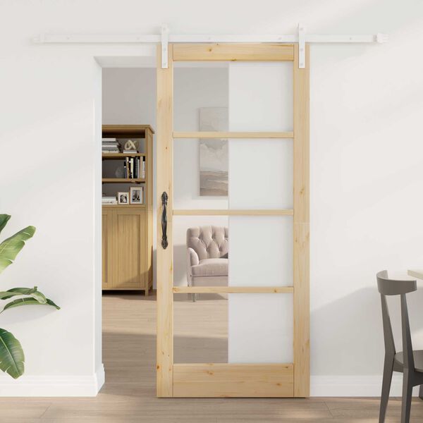 vidaXL Sliding Door ORKDAL Natural 86 x 198.5 cm