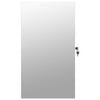 vidaXL Mirror Jewellery Cabinet with LED Lights Wall Mounted White