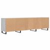 vidaXL TV Cabinet Grey Sonoma 150x30x44.5 cm Engineered Wood